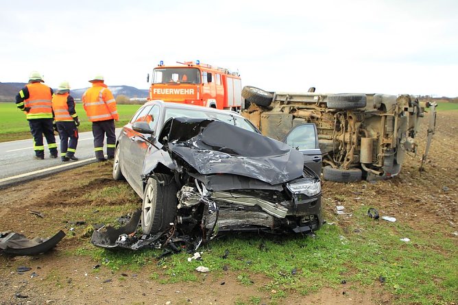 Hier krachte es erheblich (Foto: Silvio Dietzel)