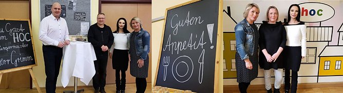 B&uuml;rgermeister zu Gast im HOC (Foto: Susanne Stadermann & Katrin Sieber)