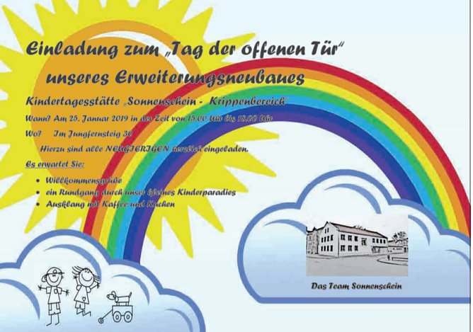 Erweiterungsbau eingeweiht (Foto: Kita Sonnenschein)