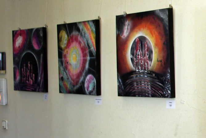 Neue Ausstellung im Landratsamt (Foto: Karl-Heinz Herrmann)