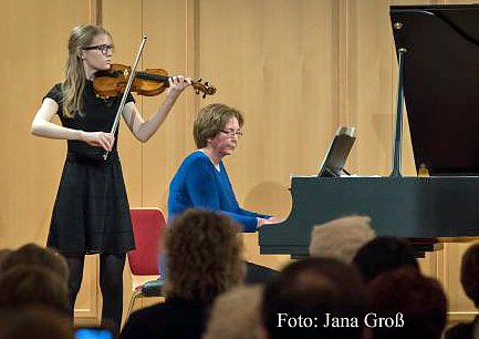 Abschlusskonzert des Fr&uuml;hjahrscamps f&uuml;r junge Geiger (Foto: Jana Gro&szlig;)