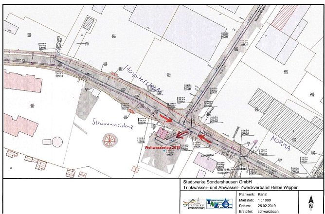 Wasserversorgung wird vorgestellt (Foto: TAZ) Wasserversorgung wird vorgestellt (Foto: TAZ)