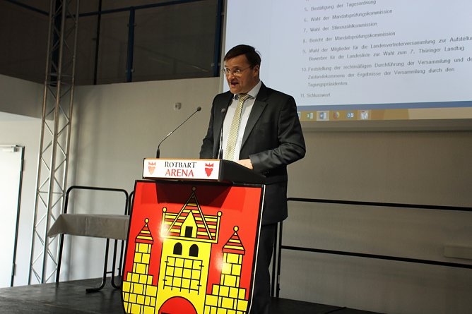 Kreisparteitag der CDU Kyffhäuserkreis (Foto: Karl-Heinz Herrmann) Kreisparteitag der CDU Kyffhäuserkreis (Foto: Karl-Heinz Herrmann)