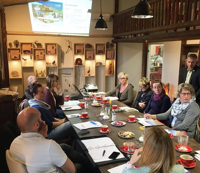 Kur & Tourismus GmbH lud zum Tourismusstammtisch ein (Foto: Stadtmarketing Bad Frankenhausen) Kur & Tourismus GmbH lud zum Tourismusstammtisch ein (Foto: Stadtmarketing Bad Frankenhausen)