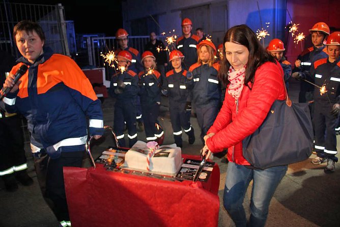 Freiwillige Feuerwehr pr&auml;sentierte HLF20 (Foto: Karl-Heinz Herrmann)