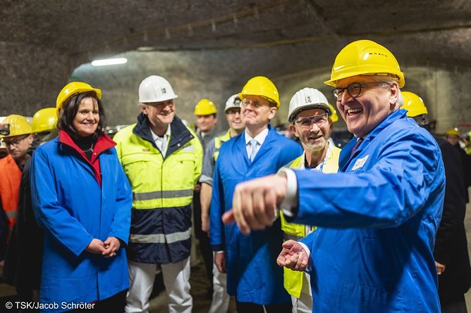 Impressionen vom Besuch des Bundespräsidenten (Foto: TSK/Jacob Schröter) Impressionen vom Besuch des Bundespräsidenten (Foto: TSK/Jacob Schröter)