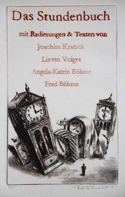 K&uuml;nstlergespr&auml;ch und Lesung in der Sonderausstellung (Foto: Fred B&ouml;hme / VG Bildkunst Bonn)