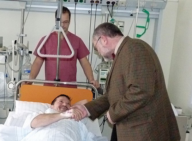 Landrat auf Weihnachtstour (Foto: Karl-Heinz Herrmann)