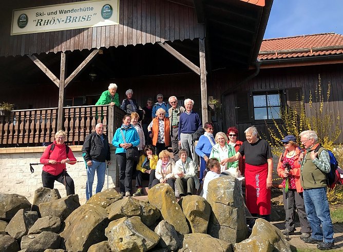 Rh&ouml;nwandertage, der SSV 23 Udersleben unterwegs (Foto: Ch. Thelemann)