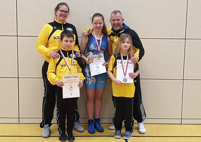 Th&uuml;ringer Landesmeisterin im Ringen aus Sondershausen (Foto: Alexandra D&uuml;rrenberg)