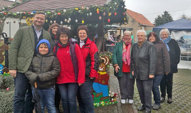 Osterbrunnenfest in Schernberg (Foto: Stefan Schard)