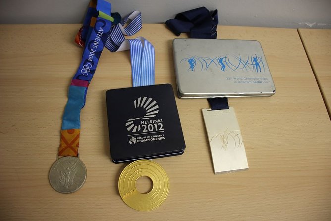 Spannendes Training mit erfolgreicher Sportlerin (Foto: Karl-Heinz Herrmann)