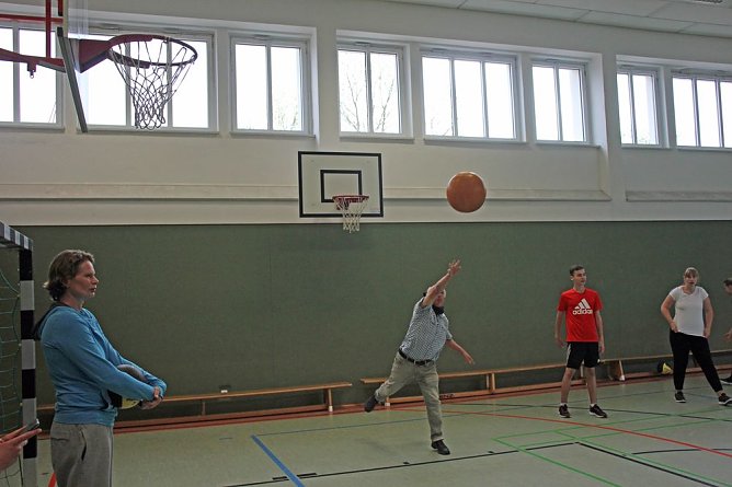 Spannendes Training mit erfolgreicher Sportlerin (Foto: Karl-Heinz Herrmann)