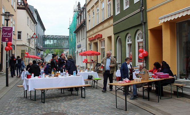 SPD hat mit B&uuml;rgern gefr&uuml;hst&uuml;ckt (Foto: Karl-Heinz Herrmann)