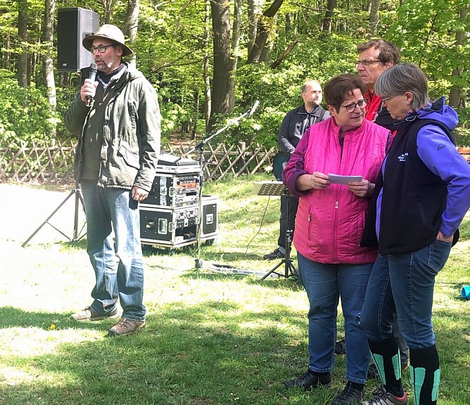 Erlebnistag Hohe Schrecke bei strahlendem Sonnenschein (Foto: Robin Kendon)