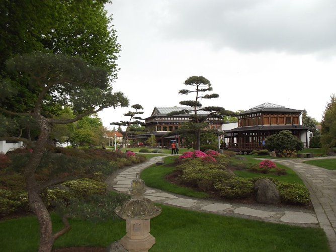 WB 4 besuchte Japanischen Garten in Bad Langensalza (Foto: Thomas Leipold)