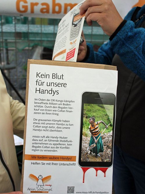 Thema "Saubere Handys" (Foto: Karl-Heinz Herrmann)