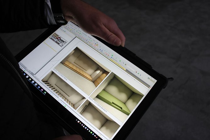 Andrang beim Kyffh&auml;user-Gymnasium (Foto: Karl-Heinz Herrmann)