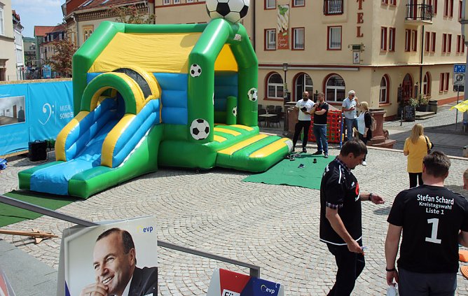 Letzte Wahlkampfaktionen (Foto: Karl-Heinz Herrmann)
