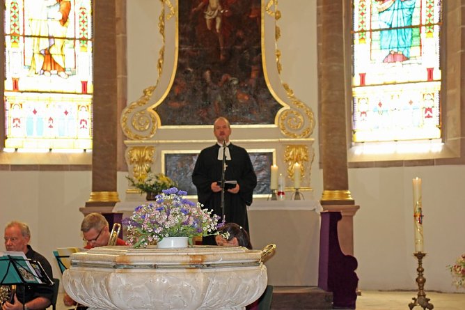 Festgottesdienst zum Jubil&auml;um (Foto: Karl-Heinz Herrmann)