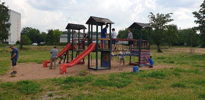 Sch&uuml;lerfreiwilligentag in Ro&szlig;leben (Foto: Kreisjugendring)