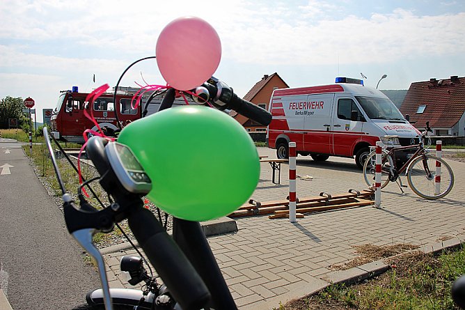 Willkommen in Berka am UWR (Foto: Karl-Heinz Herrmann)