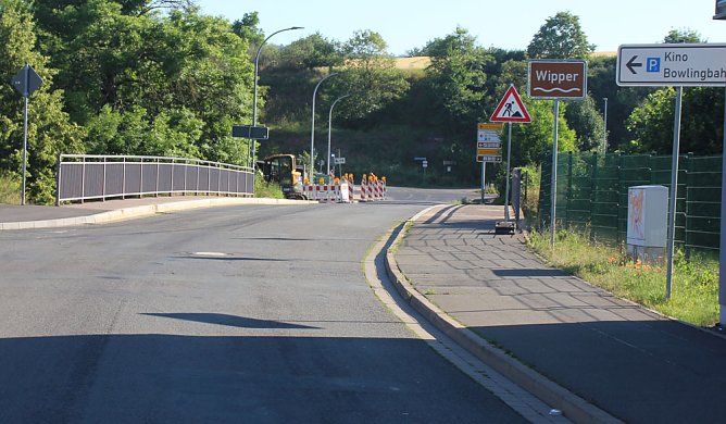 Wipperbr&uuml;cke wieder frei (Foto: Karl-Heinz Herrmann)