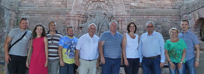 Gemeinsam gefeiert (Foto: Landratsamt Kyffh&auml;userkreis)