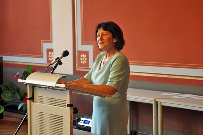 Feierliche Zeugnisausgabe im SBZ (Foto: Karl-Heinz Herrmann)