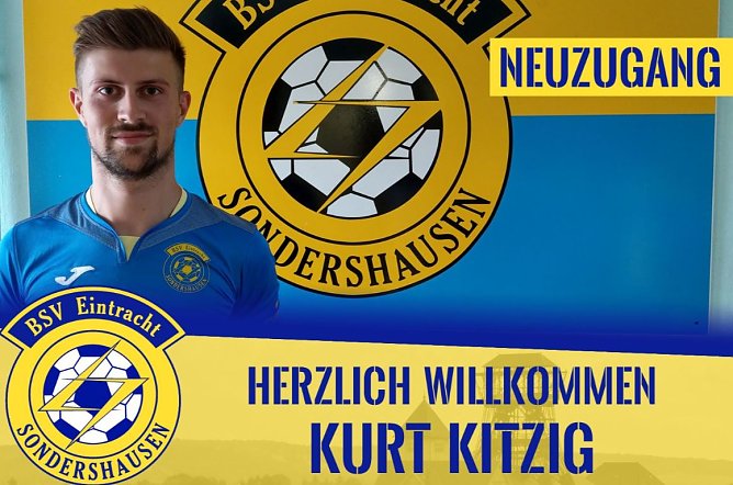 Neuzugang Kurt Kitzig vom FSV S&ouml;mmerda (Foto: BSV Eintracht Sondershausen)