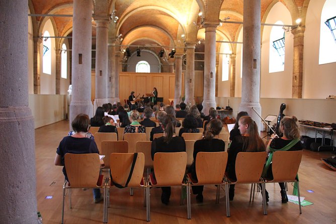 Unterst&uuml;tzung f&uuml;r die Kammermusik (Foto: Karl-Heinz Herrmann)