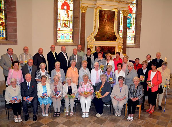Treffen nach 70, 65, 60 und 50 Jahren: (Foto: G&ouml;bel-Bark)