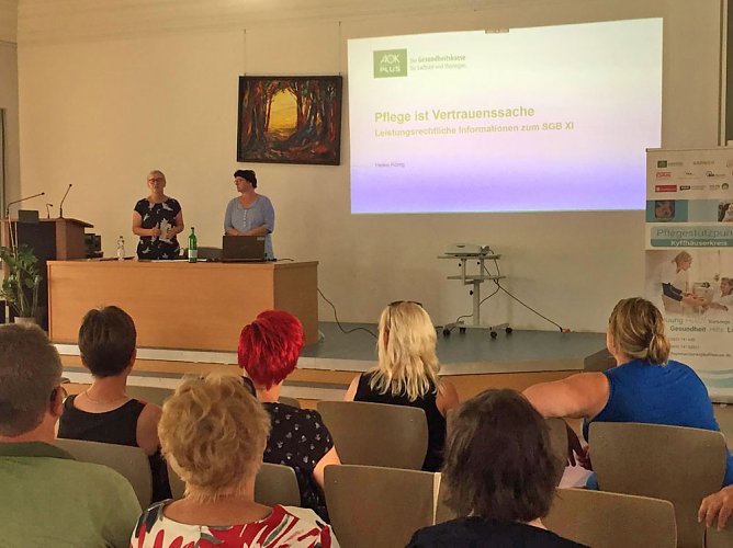 Veranstaltung Pflege in Bad Frankenhausen (Foto: Landratsamt Kyffh&auml;userkreis)