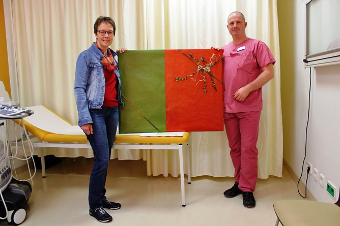 Ein Bild f&uuml;r die Hoffnung: (Foto: KMG Klinikum)