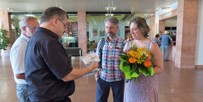 3-millionster Besucher im Panorama Museum (Foto: Panorama Museum Bad Frankenhausen)