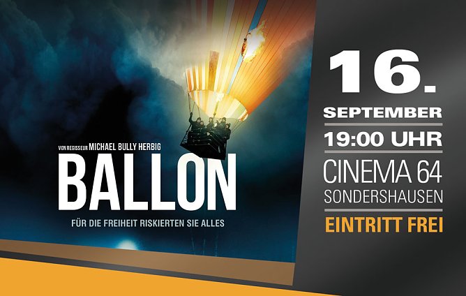 Sondervorstellung Ballon (Foto: Kreisjugendring)