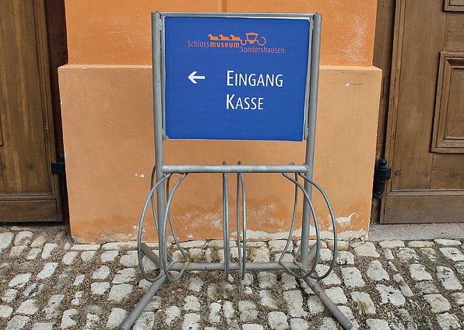 Ist die Stiftung an Radtouristen nicht interessiert? (Foto: Karl-Heinz Herrmann)