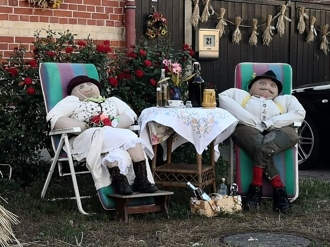 Gro&szlig;es Heimat-, Ernte und Dreschfest in Obertopfstedt (Foto: Jana Schard)