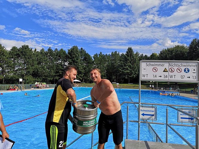 Gute Strecke erschwommen (Foto: Sandra Koch) Gute Strecke erschwommen (Foto: Sandra Koch)