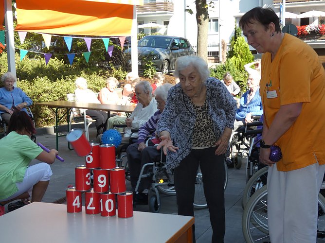 Sportfest in AWO-Seniorenresidenz (Foto: AWO)