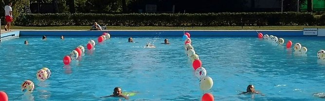 Benefizschwimmen im Greussener Freibad (Foto: privat)