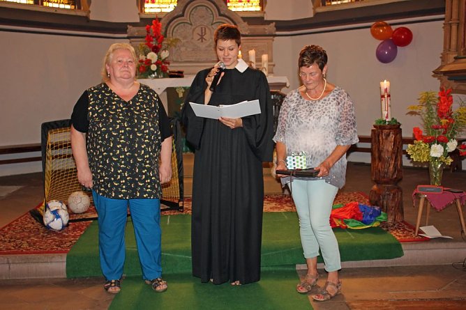 Der besondere Gottesdienst (Foto: Karl-Heinz Herrmann)