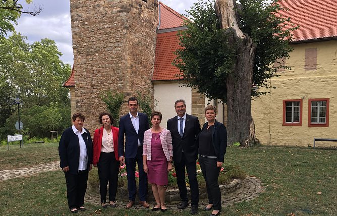 Kreisbereisung des Vorsitzenden der CDU-Landtagsfraktion Mike Mohring (Foto: Wahlkreisb&uuml;ro Holbe)