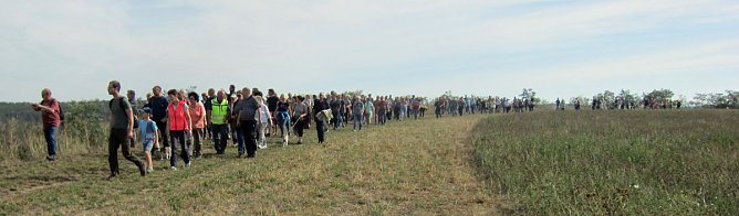 Ansturm auf die Kalir&uuml;ckstandshalde (Foto: privat)