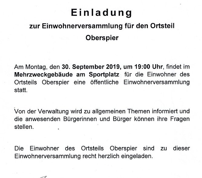 Hauptausschuss, Einwohnerversammlung und mehr (Foto: Stadt Sondershausen)