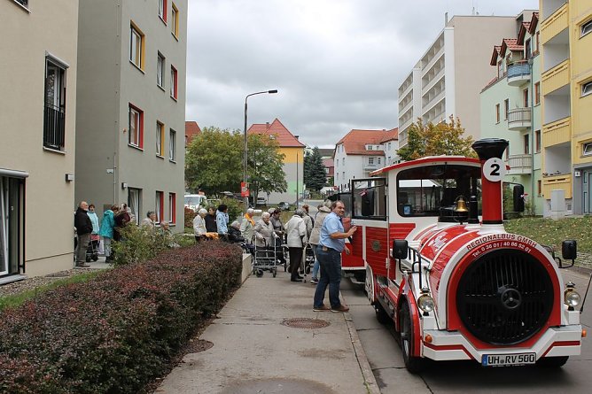 Mit der Tschu-Tschu-Bahn durch Sondershausen (Foto: AWO)