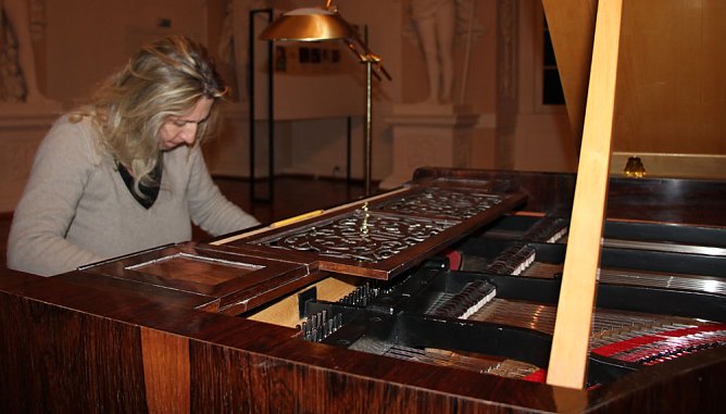 Einzigartiges Konzert von Ragna Schirmer in Sondershausen (Foto: Karl-Heinz Herrmann)