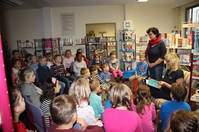 Heike Gerlach las in Sondershausen (Foto: Karl-Heinz Herrmann)