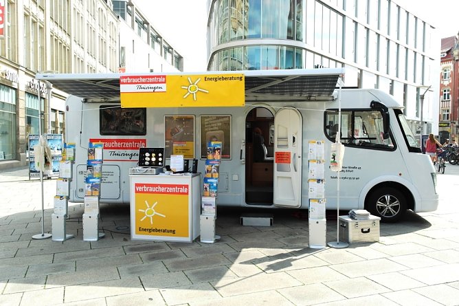 Energieberatung unterwegs (Foto: Verbraucherzentrale Th&uuml;ringen)