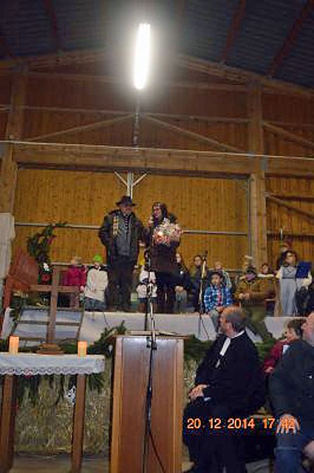 Bescherung in Seehausen (Foto: Kerstin Hesse) Bescherung in Seehausen (Foto: Kerstin Hesse)